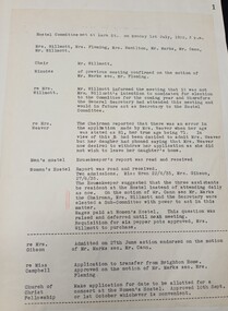 Minutes from the July 1, 1935 meeting