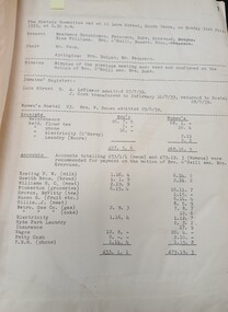 Minutes from the July 31, 1939 meeting