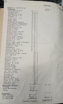 Minutes from the January 10, 1940 meeting