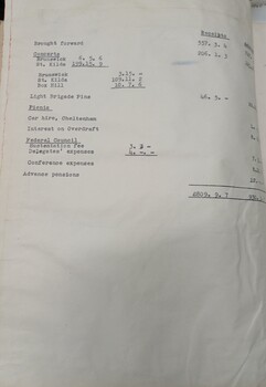Minutes from the January 10, 1940 meeting