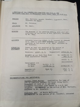 Minutes from the July 14, 1948 meeting