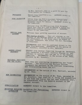 Minutes from the July 14, 1948 meeting