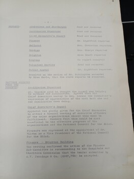 Minutes from the November 27, 1967 meeting