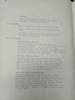 Minutes from the November 27, 1967 meeting