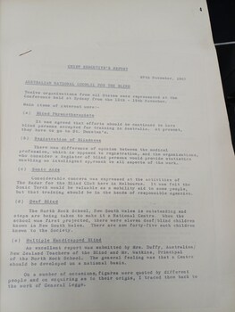Minutes from the November 27, 1967 meeting