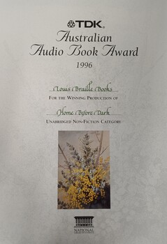 White paper with black writing and illustration of wattle