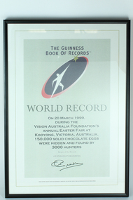 Text, Guinness Book of Records World Record, 1999