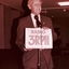 Arthur Wilkins speaking at John Wicking's farewell