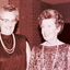 Eunice Wilson and Janet Wicking at the farewell