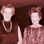 Eunice Wilson and Janet Wicking at the farewell