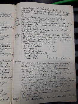 Minutes of the Braille Entertainment Committee March 7th, 1940