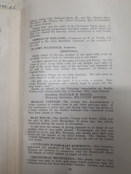 Report of the Entertainment Committee for the year 1934-1935