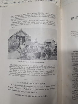 Report of the Entertainment Committee for the year 1934-1935