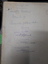 Front page with handwritten and stamps