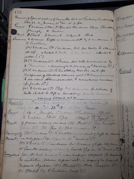 Minutes of the Association of Victorian Blind Workers committee