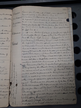 Minutes of the Association of Victorian Blind Workers committee