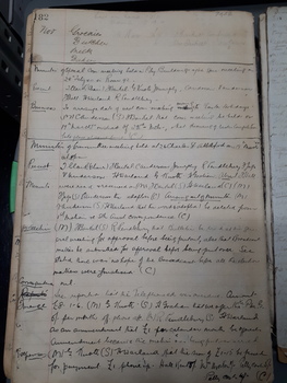 Minutes of the Association of Victorian Blind Workers committee