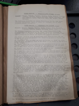 Minutes of the Australian National Council for the Blind 1951