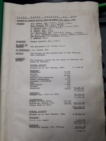 Minutes of the Royal Blind Society of NSW Council meeting