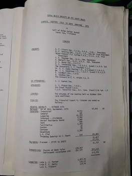 Minutes of the Royal Blind Society of NSW Council meeting