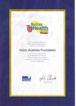 1 white sheet with large blue and green borders and blue writing