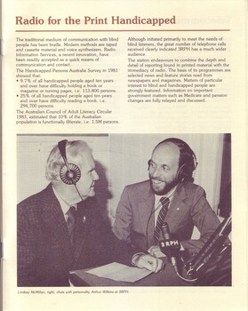 Lindsay McMillan interviews Arthur Wilkins at 3RPH