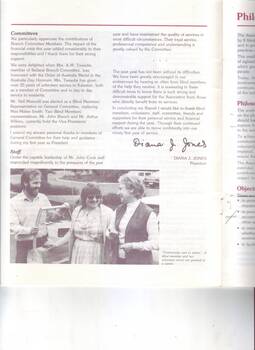Blind female and her driver are greeted at Kooyong by a male 
