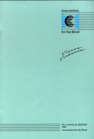 Cover with title information and AFB stylised logo
