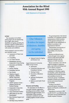 Mission, brief description and information on structure and funding