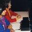 Carole Grace and Majorie West describe The Crucible, the inaugural play for audio description, at the Playhouse Theatre.