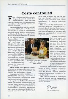 Kay Parker shows her pottery to Robin Pleydell.