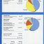 Pie chart showing sources of income and expenditure.  Table showing comparisons with previous year.