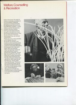 Older people weaving cane, rope or twine