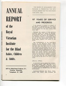 Board of Management report for the year ended 1963