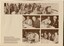 Five photographs of groups at the end of year party in Braille Hall