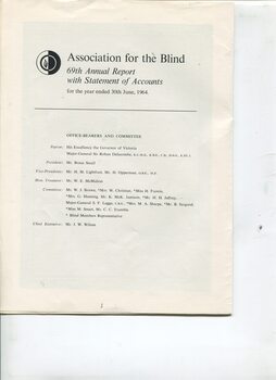 List of office bearers and committee members