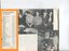 List of amounts raised by Auxiliaries and two images of women undertaking activities to raise funds