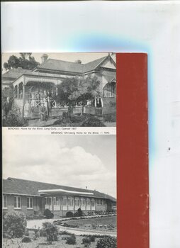 Long Gully Bendigo home for the blind and Mirridong Home