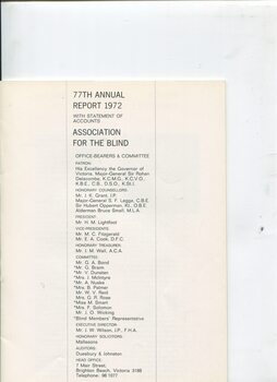 List of Office Bearers and Commitee members