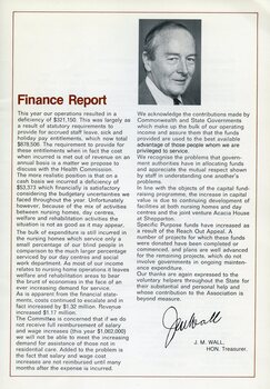 Finance report with portrait of John Wall