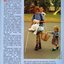 Denise Claringbould crosses a playground with her toddler and young child, shopping bags and a white cane.