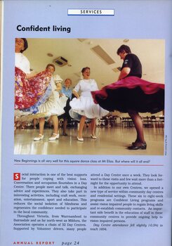 Square dancers at Mt Eliza.