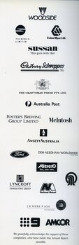 Corporate sponsor logos
