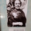 Lady in evening dress with corsage and long white gloves