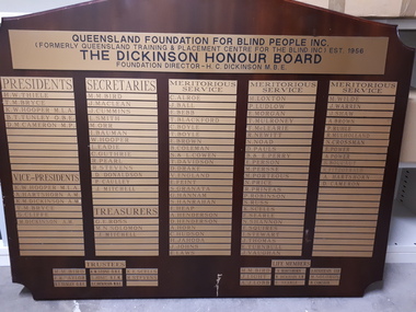 Board with rows of etched plates taken from various angles