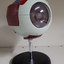 Oversized replica of eye showing internal and external aspects