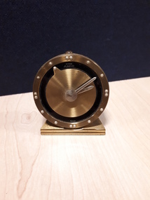 Object, Cyma Watch Co, Cyma Amic alarm clock, 1935
