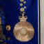 Reverse of large medal with John Oswald Wicking inscription