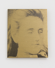 Newsprint image of Tilly Aston as a teenager