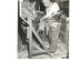 James Murphy making millet brooms